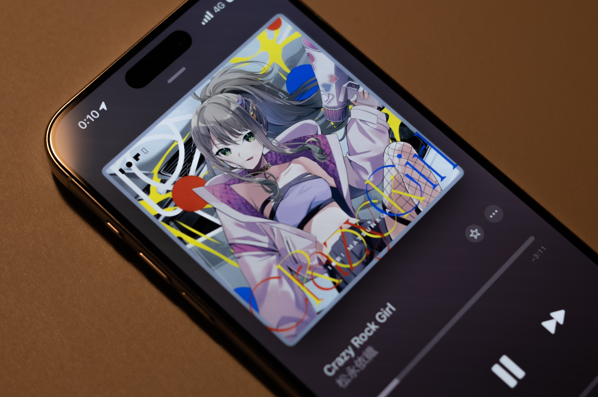 松永依織 ”Crazy Rock Girl” アートワークデザイン